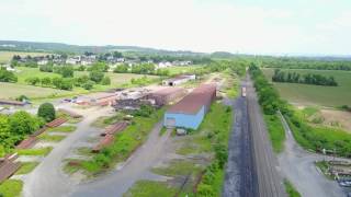 Lehigh amp New England Tadmor yard [upl. by Anyt924]