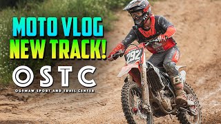 I Picked A Bad Day To Try A New Track  Ogemaw MX  Moto VLOG [upl. by Etna]