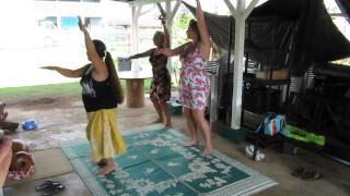 Hula Lesson quotBeautiful Kauaiquot [upl. by Berkie]