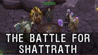 The Battle For Shattrath  Warlords of Draenor [upl. by Woodsum851]