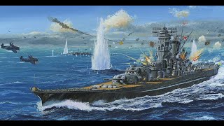 Classic Duels  US Navy carrier aircraft vs Musashi amp Yamato [upl. by Georgie326]