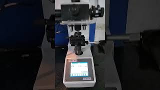 how to check hardness by micro Vickers hardness testing machine [upl. by Allac]