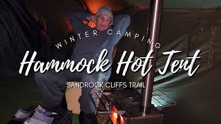 Hammock Hot Tent  Sandrock Cliffs Trail [upl. by Wat]