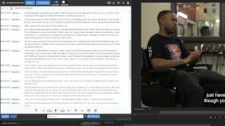 Transcriptive Rough Cutter 30  Creating Captions amp Subtitles [upl. by Atihcnoc]