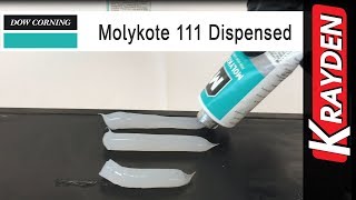 Molykote 111 Silicone Compound Dispensed [upl. by Allecnirp]