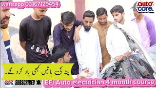 Missing problems EFI Auto electrician 4 month course Auto Care [upl. by Angeline]