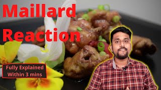 Maillard Reaction vs Caramelisation What is maillard reaction Fully explainedwithin 3 mins [upl. by Neleh]