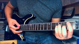 Journey  Lights  Guitar Lesson 2  Verse 2 3 Bridge solo verse 4 [upl. by Ticon]