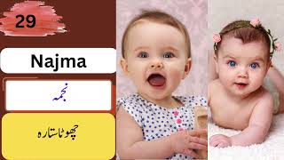 Female Baby 2024  Famous amp excellent Names  Learn the Meaning of Your Name [upl. by Kramer]