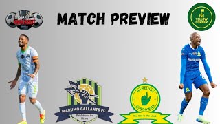 Marumo Gallants vs Mamelodi Sundowns  Carling Knockout Semifinal  Match Preview [upl. by Ayikahs]