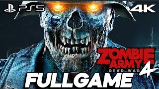 ZOMBIE ARMY DEAD WAR 4  FULL GAME 4K 60FPS تختيم كامل PS5 [upl. by Usanis]