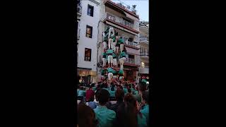 Castellers en Sitges Catalunya [upl. by Vanny416]