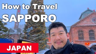 Sapporo Travel  What to Do amp Eat in Sapporo Winter Travel Tips❄️ Hokkaido Japan [upl. by Sivrad581]