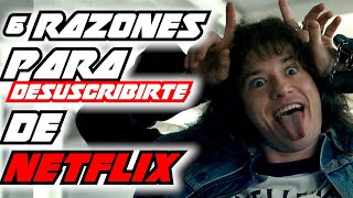 6 RAZONES PARA DESUSCRIBIRSE DE NETFLIX  HEISENWOLF 👾 [upl. by Ettenay928]