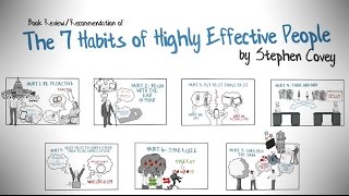 THE 7 HABITS OF HIGHLY EFFECTIVE PEOPLE BY STEPHEN COVEY  ANIMATED BOOK SUMMARY [upl. by Alyek]