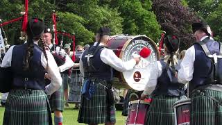 Camelon and District Pipe Band  European Championships 2023 [upl. by Eanal]