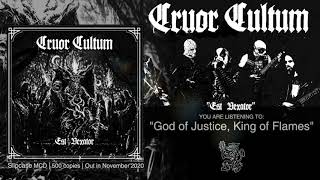 CRUOR CULTUM  God of justice king of flames premiere song [upl. by Nospmoht]