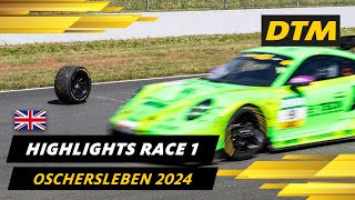 Wheels off 🤯  DTM 2024 highlights  Motorsport Arena Oschersleben [upl. by Scrivenor]