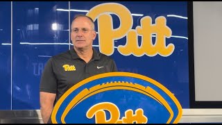 Pitt HC Pat Narduzzi Talks AD Allen Greene Syracuse [upl. by Nirroc399]