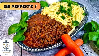 Einfaches Bolognese Rezept für Anfänger Schritt für Schritt Anleitung [upl. by Raf]