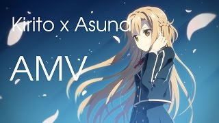 Sword Art Online Kirito x Asuna AMV  Crush [upl. by Marja]