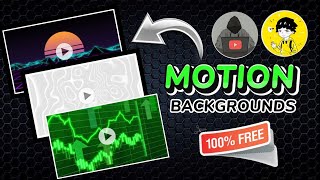 Use These 5 websites to get Motion Background Videos for YouTube [upl. by Sirod953]