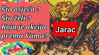 JARAC ❤  Što osjeća prema Vama Što želi od Vas Akcija prema Vama Tarot čitanje  Ljubavno💌 [upl. by Anaugal994]