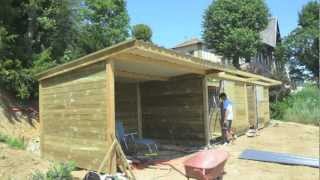 Building horse stables  time lapse [upl. by Sesmar479]