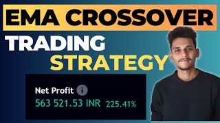 EMA Crossover Strategy in Tradingview with Proven Backtested Results  Tradingview [upl. by Misti584]