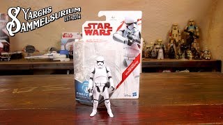 Review HASBRO Star Wars The Last Jedi  First Order Stormtrooper  Unboxing deutsch [upl. by Oravla544]