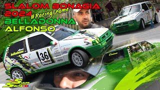 SLALOM BONAGIA  VALDERICE 2024  RECAP ALFONSO BELLADONNA  FIAT UNO TURBO MAXIMUM ATTACK [upl. by Noseaj]