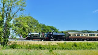 Llangollen and Corwen Railway  First Day of Public Services  3rd June 2023 [upl. by Annayd]