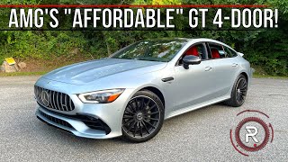 The 2022 MercedesAMG GT 43 Is A TurboElectric Straight Six 4Door Sports Car [upl. by Avivah862]