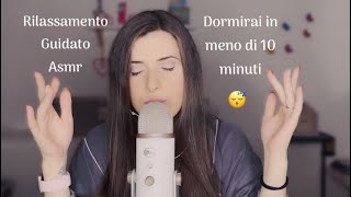 ASMR per chi ha bisogno di addormentarsi SUBITO 😴 Ti aiuto a rilassare tutto il tuo corpo 💤 [upl. by Cleve]