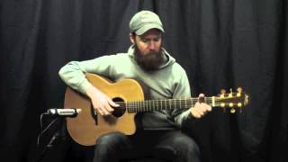 Acoustic Music Works Guitar Demo  Lowden F25c Cedar East Indian Rosewood [upl. by Atiuqer]