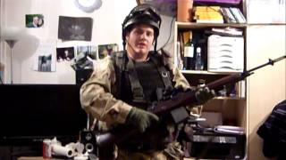 black hawk down delta force sniper airsoft loadout guide [upl. by Nerraj]