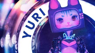 Yuri • Cyborg Catgirl inspired by STRAY • MEEKO Custom Doll Collab with Moonlight Jewel and Etellan [upl. by Annekim]