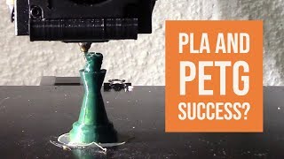 GeeeTech A10M  Mixing PLA with PETG Success [upl. by Aisa]