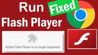 How to Enable Adobe Flash Player on Chrome  how to run flash player on chrome 2024  flashplayer [upl. by Yennej]