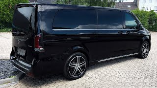 2025 Mercedes VClass  New Extra Long Luxury MPV details [upl. by Acirretal]