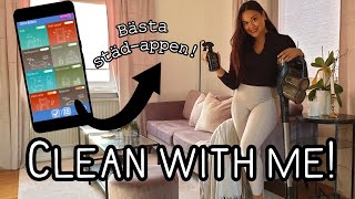 STÄDA MED MIG STÄDAR HELA ÖVERVÅNINGEN  Bästa Städappen  Cleaning Motivation  Speed Cleaning [upl. by Jaquelyn]