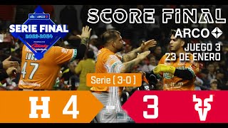 GRAN FINAL Juego 3 🍊Naranjeros vs Venados 🦌 23 de Enero 2023 [upl. by Esli]