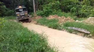 Rainy season trail conditions in guyana [upl. by Ibob256]