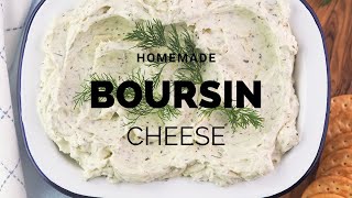 Boursin Cheese Garlic and Herb [upl. by Noremmac348]