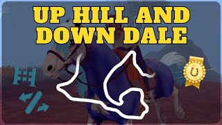 🟢Up Hill and Down Dale  Star Equestrian Cross Country [upl. by Idoux]