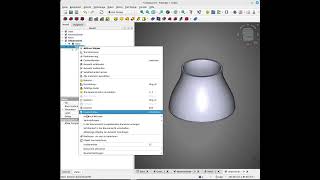 FreeCAD Rotationskörper [upl. by Orravan]