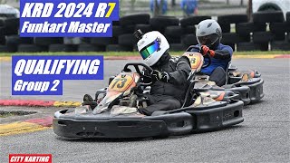 KRD 2024 R7 Funkart Master  Qualifying Group 2  City Karting Shah Alam [upl. by Neztnaj]