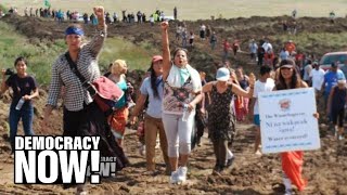 Dakota Access Pipeline Company Attacks Native American Protesters with Dogs amp Pepper Spray [upl. by Anairb]