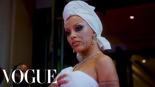 Doja Cat Gets Ready for the Met Gala  Last Looks  Vogue [upl. by Ad]