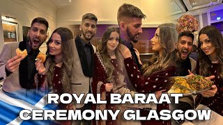 BARAAT CEREMONY IN GLASGOW FOR THE FIRST TIME EVER LOVED OUR SCOTLAND SUPPORTERS 🏴󠁧󠁢󠁳󠁣󠁴󠁿♥️ [upl. by Kenzi]